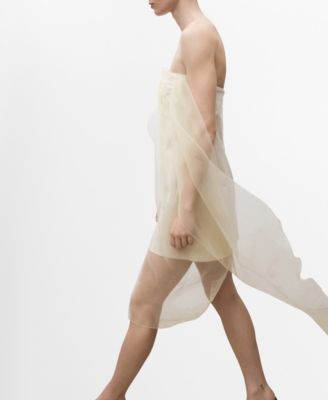 Women's Short Chiffon Combined Dress
