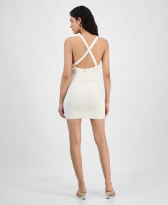 Women's Silvie Tie-Waist Cut-Out Mini Dress