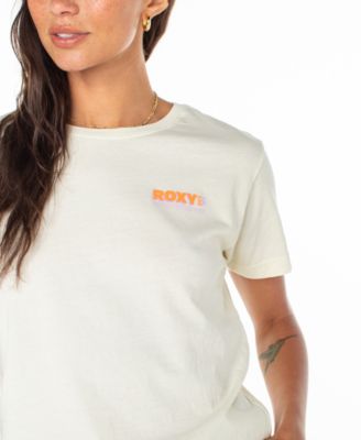 Juniors' Aloha State Cotton Boyfriends Graphic T-Shirt