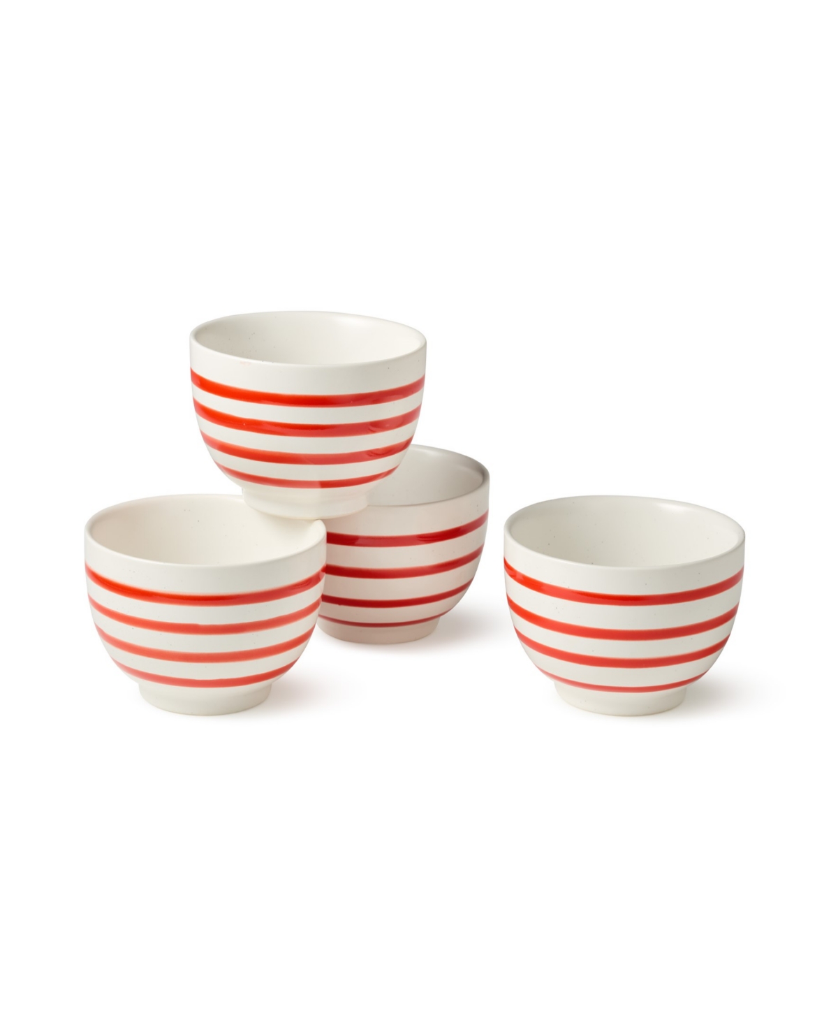 Dockside Ice Cream Bowls, Set of 4 - Blue