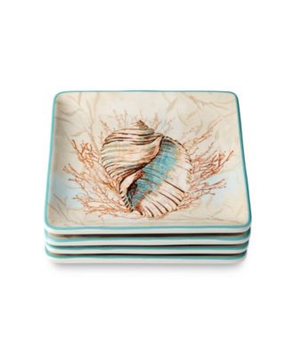 Escape to the Sea 4-Pc. Salad Plates, Service For 4