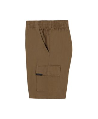 Toddler and Little Boys 2-Piece Short Sleeve Logo T-Shirt and Twill Cargo Shorts Set