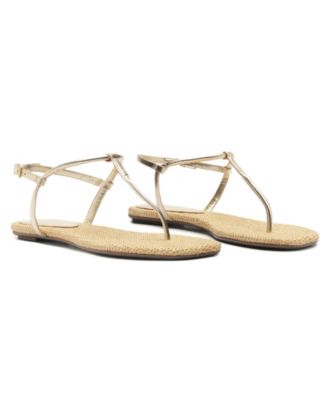 Women's Elsha Round Toe Flat Sandals