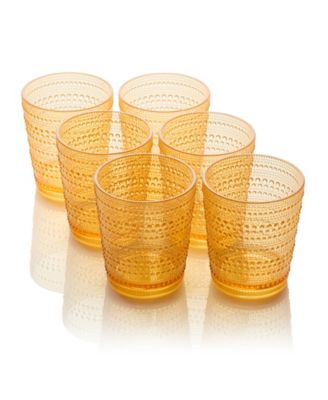 Santa Fe Acrylic Double Old Fashioned Glasses, Set of 6