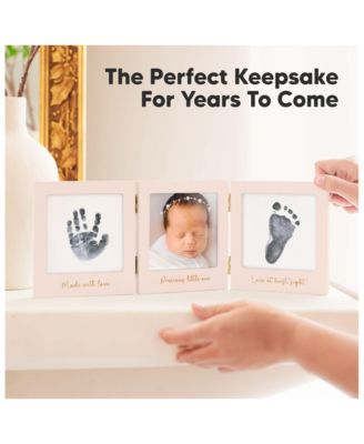 Fond Inkless Baby Handprint and Footprint Kit for Newborn Boys & Girls, Dog Paw Print Kit, Baby Gift