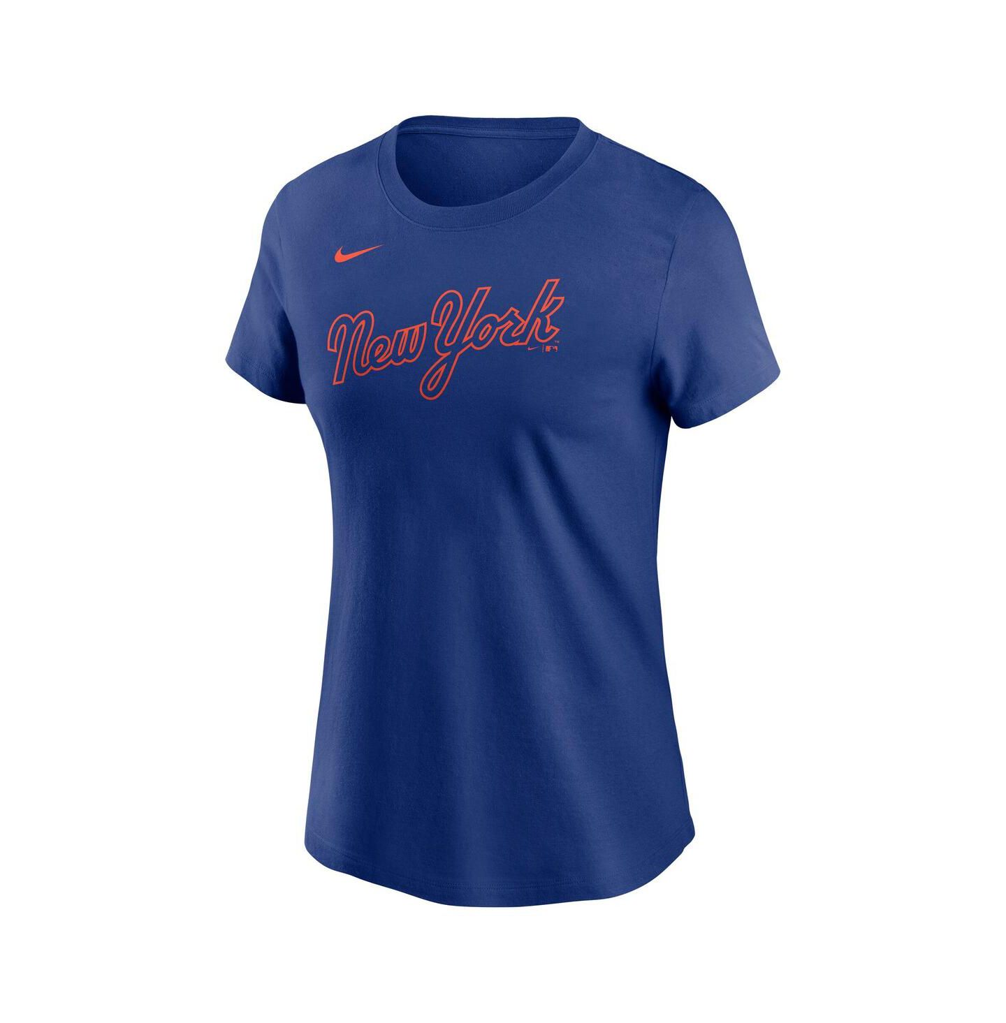 Женская футболка Nike Mark Vientos Royal New York Mets Fuse Name & Number — фото 3