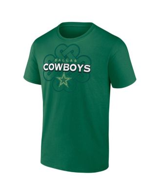 Men's Kelly Green Dallas Cowboys Celtic Luck T-Shirt