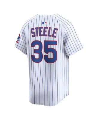 Men's Justin Steele White Chicago Cubs Alternate Limited Player Jersey