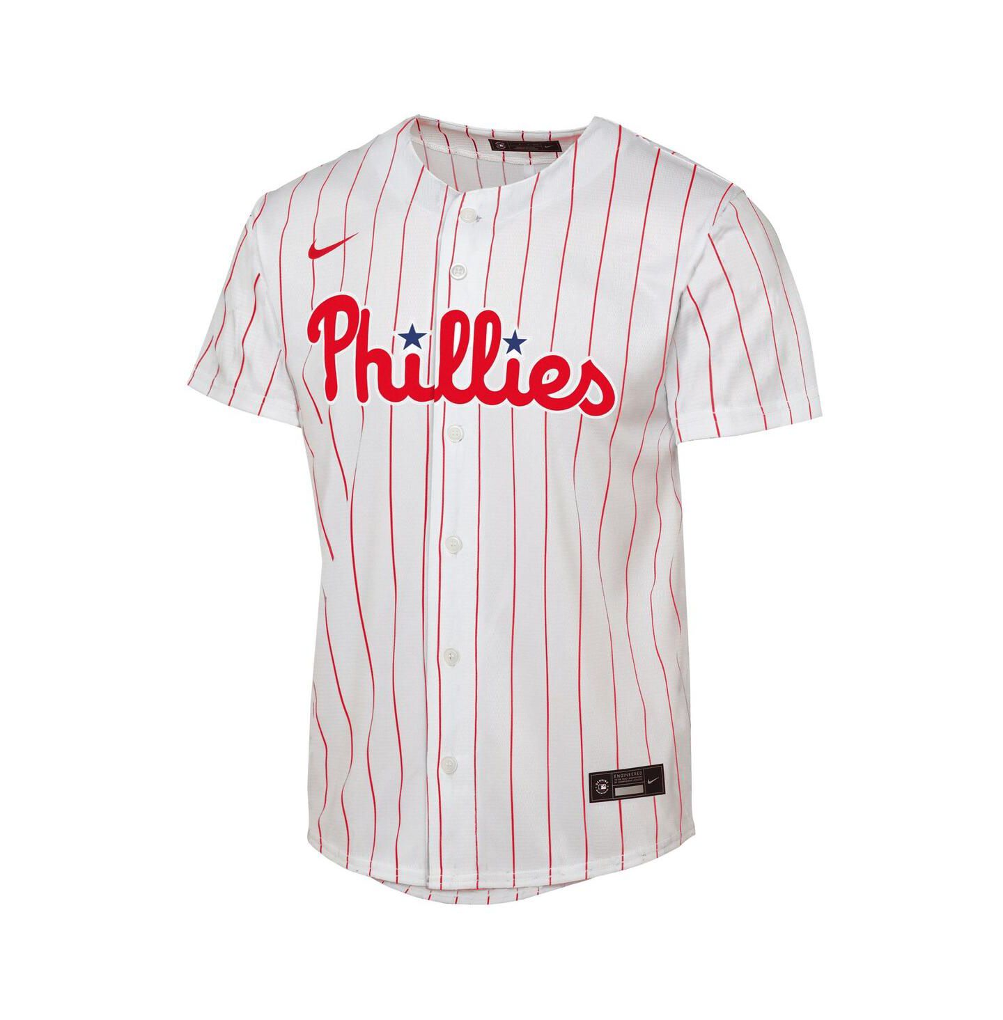 Детская домашняя джерси Nike Bryce Harper Philadelphia Phillies Replica, цвет белый — фото 3