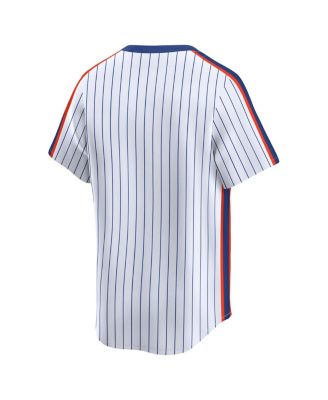 Men's White New York Mets Throwback Cooperstown Collection Limited Jersey
