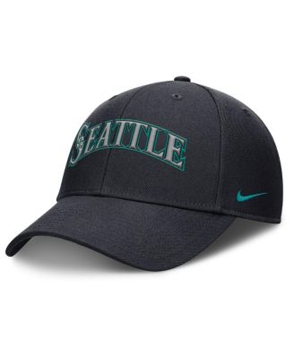Men's Navy Seattle Mariners Rise Gaberdine Adjustable Hat