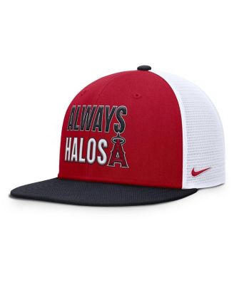 Men's Red Los Angeles Angels Pro Trucker Snapback Hat