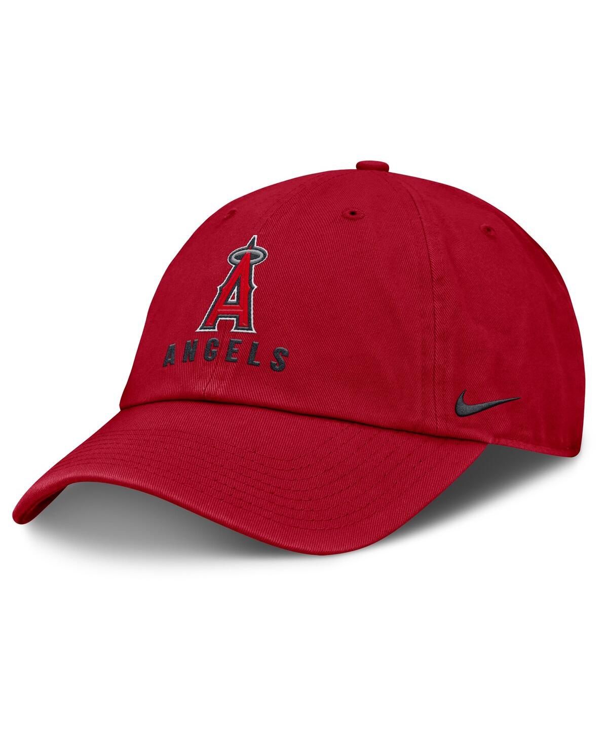 Nike Women's Red Los Angeles Angels Club Adjustable Hat In Red