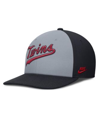 Men's Gray/Navy Minnesota Twins Pro Performance Snapback Hat