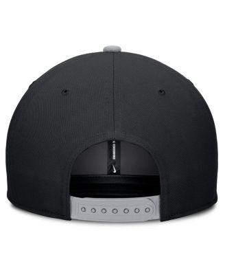 Men's Black/Gray Chicago White Sox Pro Performance Snapback Hat