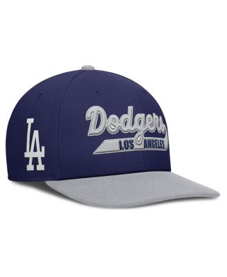 Nike - Men's Navy/Gray Los Angeles Dodgers Pro Performance Snapback Hat