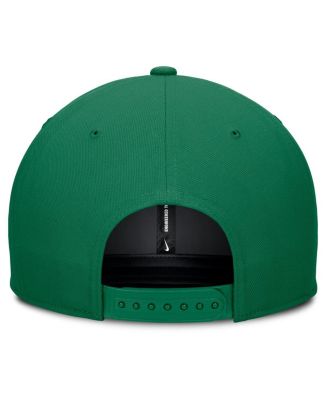 Men's Green Athletics Pro Performance Snapback Hat