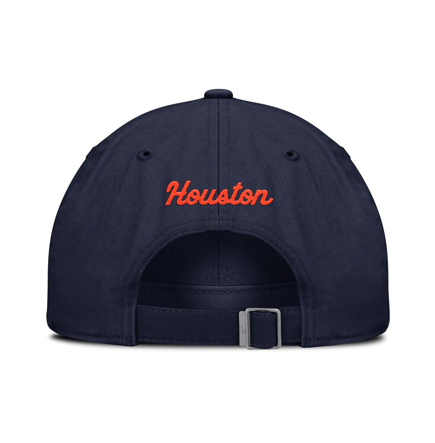 Женская кепка Nike Navy Houston Astros Club Adjustable Hat — фото 2