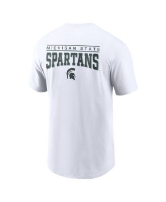 Men's White Michigan State Spartans T-Shirt