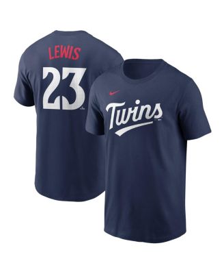 Nike - Men's Royce Lewis Navy Minnesota Twins Fuse Name Number T-Shirt