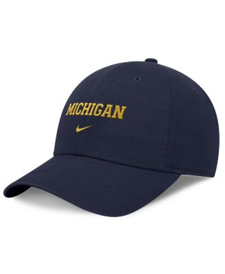 Nike - Men's Navy Michigan Wolverines Club Adjustable Hat