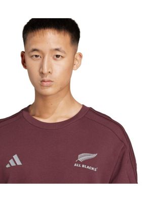 Men's Maroon New Zealand Rugby All Blacks Pullover Sweatshirt