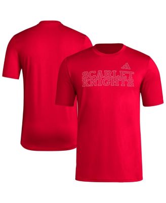 adidas - Men's Scarlet Rutgers Scarlet Knights Locker Local Impression T-Shirt