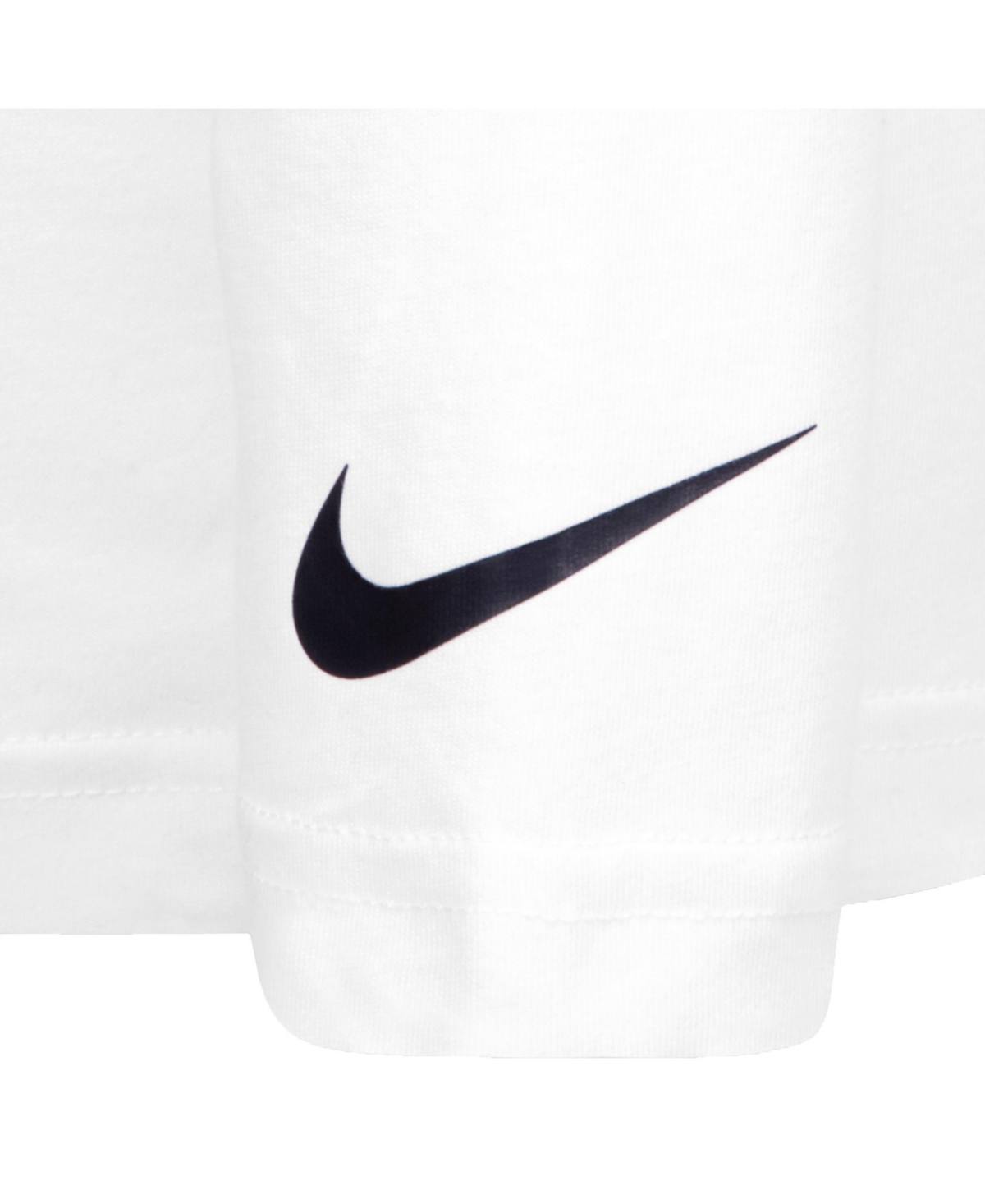 Nike 3brand By Russell Wilson Preschool 2-piece White/gray Wordmark 2. 0 Fleece Long Sleeve T-shirt And Sweatpants Set In White,gray