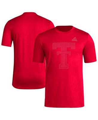 adidas - Men's Red Texas Tech Red Raiders Locker Local Impression T-Shirt