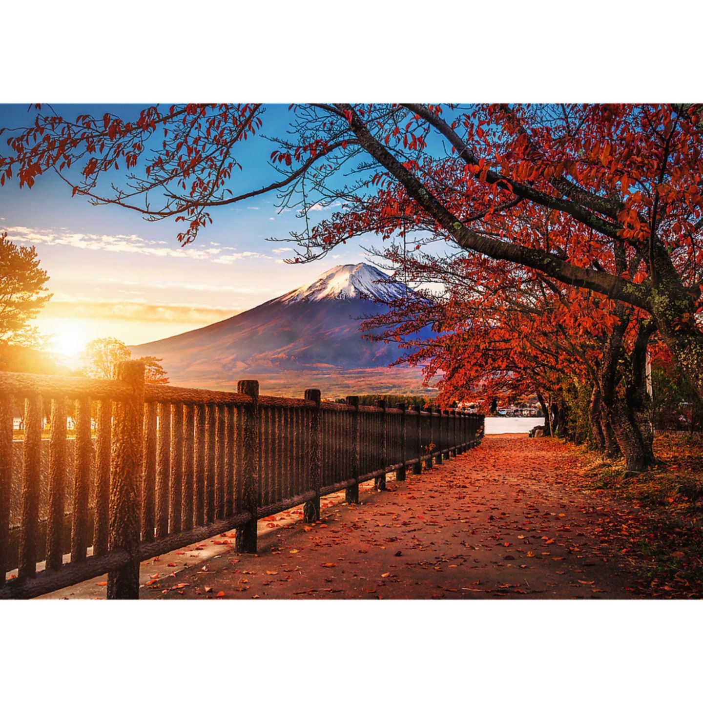 Пазл Trefl Mount Fuji Photo Odyssey на 1000 деталей, от 12 лет, цвет: Разноцветный — фото 1