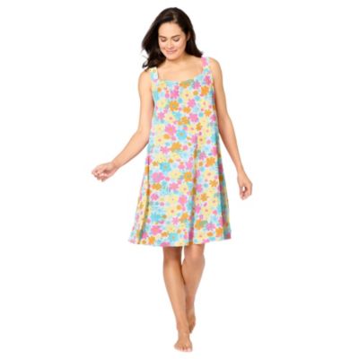 Women's Dreams and Co. Sleeveless Terry Lounger