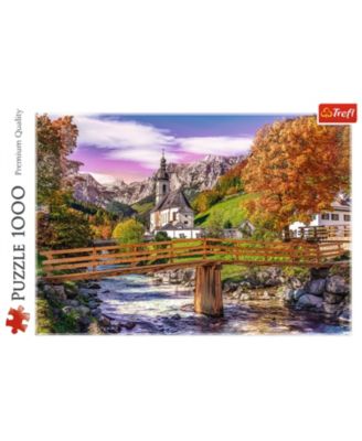 Red 1000 Piece Puzzle - Autumn Bavaria