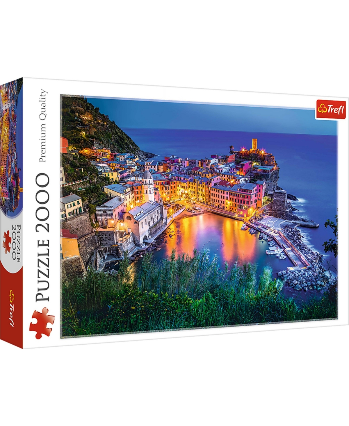 Trefl Red 2000 Piece Puzzle - Vernazza at dusk