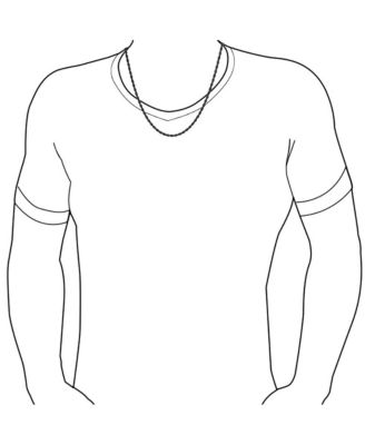 Classic Strong 3-5mm Twist Cable Wheat Foxtail Rope Chain Necklace - Black Silver Gold Plated Stainless Steel - 18 20 24 30 Inch