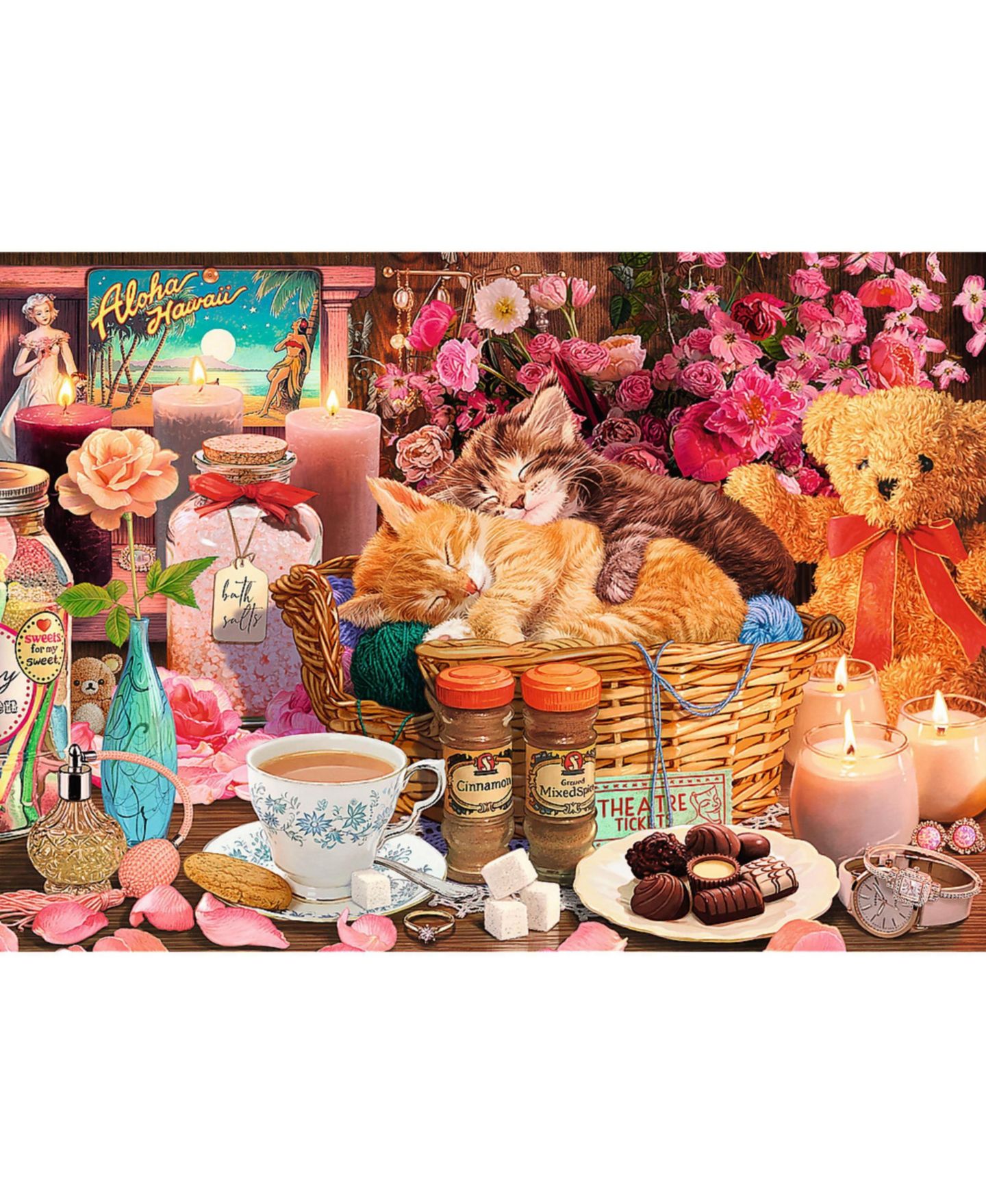 Детский пазл Trefl All Things Nice 1000 Piece Puzzle, Ages 12+, цвет: Разноцветный — фото 2