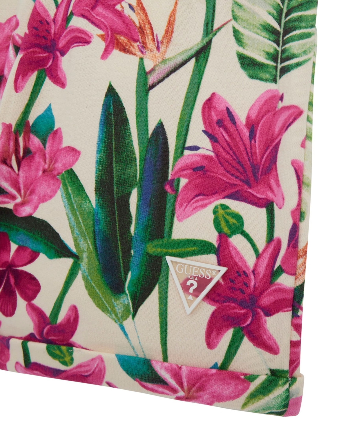 Shop Guess Big Girls Printed Active Shorts In Multi
