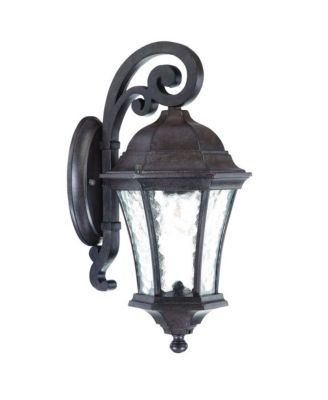 Tapered Hanging Lantern Wall Light for Porch and Entryway Decor