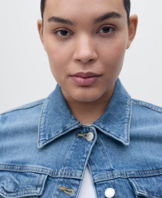 Women's Crop Denim Jacket