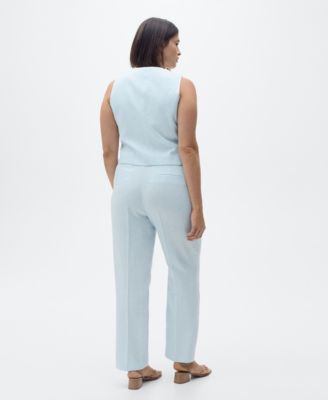 Women's Linen Suit Trousers