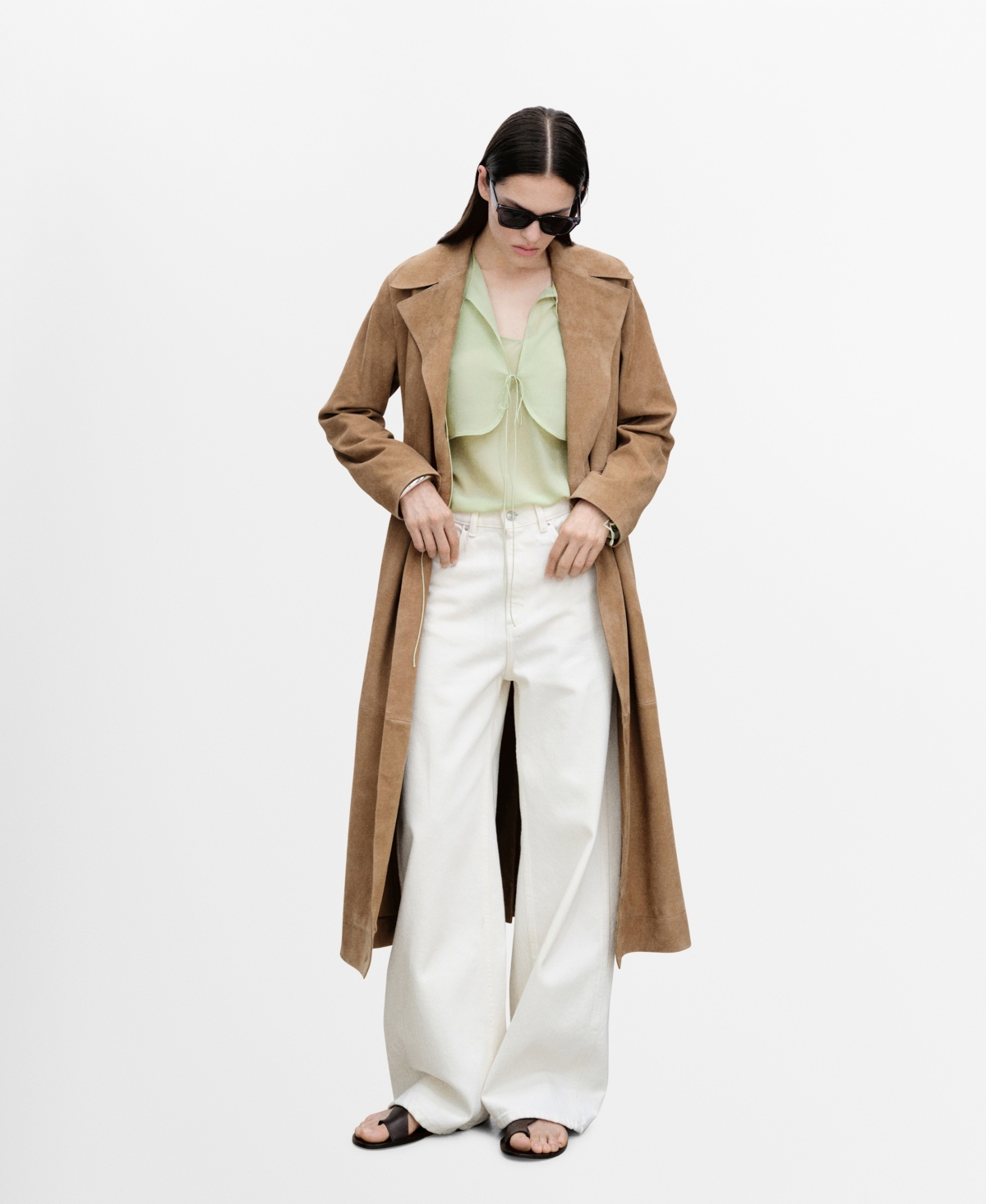 Mango Women's High-rise Balloon Jeans In Off White