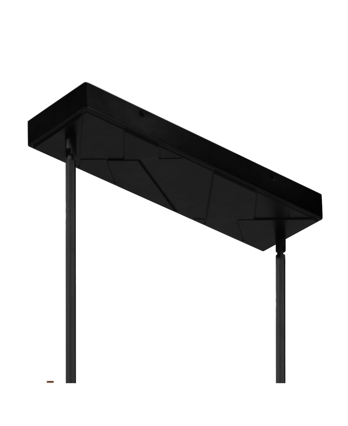 Shop Cwi Lighting 4.5" Metal Valira Integrated Led Chandelier In Black
