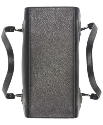 Garnet Triple Small Compartment Tote Bag