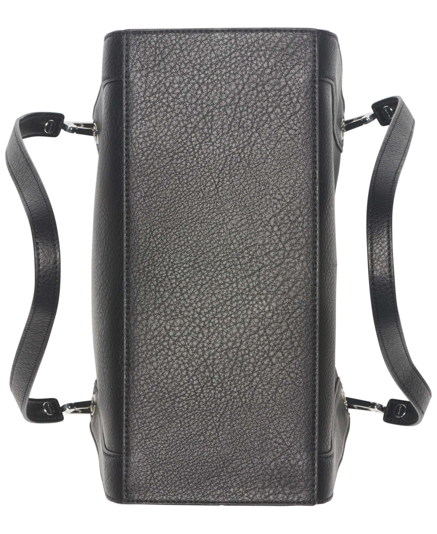 Женская сумка Calvin Klein Garnet Triple Small Compartment, цвет: Чёрный / Серебристый — фото 5