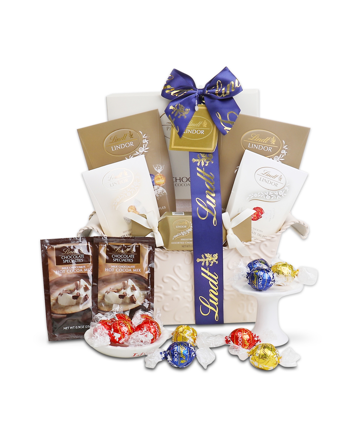 Alder Creek Gift Baskets Classic Lindt Sampler, 5 Piece In No Color