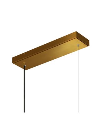 13" Metal Moon Integrated LED Chandelier