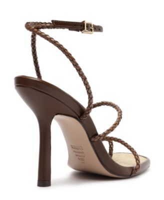Women's Kaya Straw Stiletto Heel Sandals
