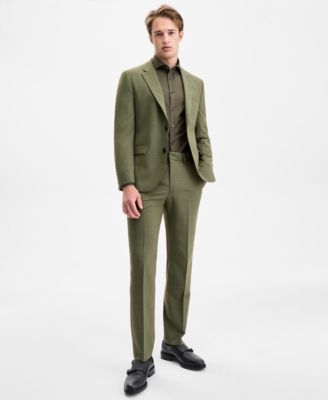 Men's Modern-Fit Solid Suit Separates