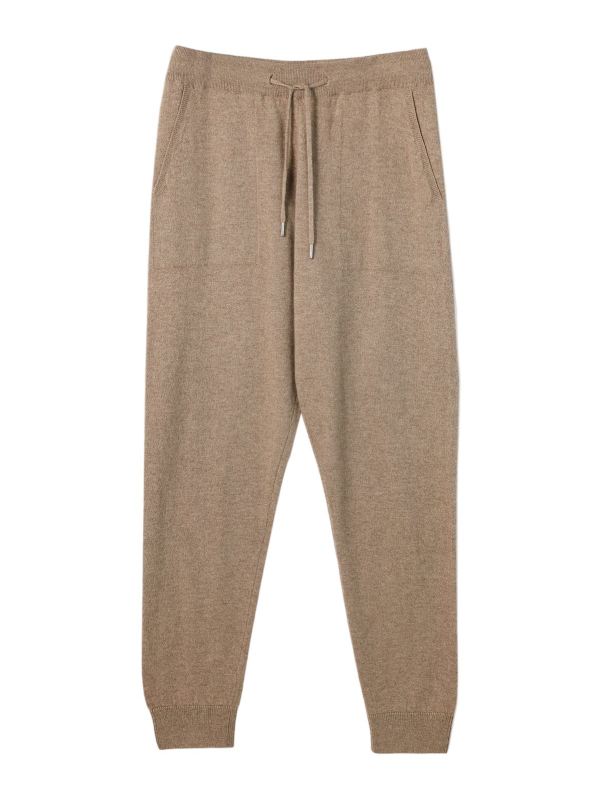 Мужские кашемировые джоггеры для бега трусцой черного цвета