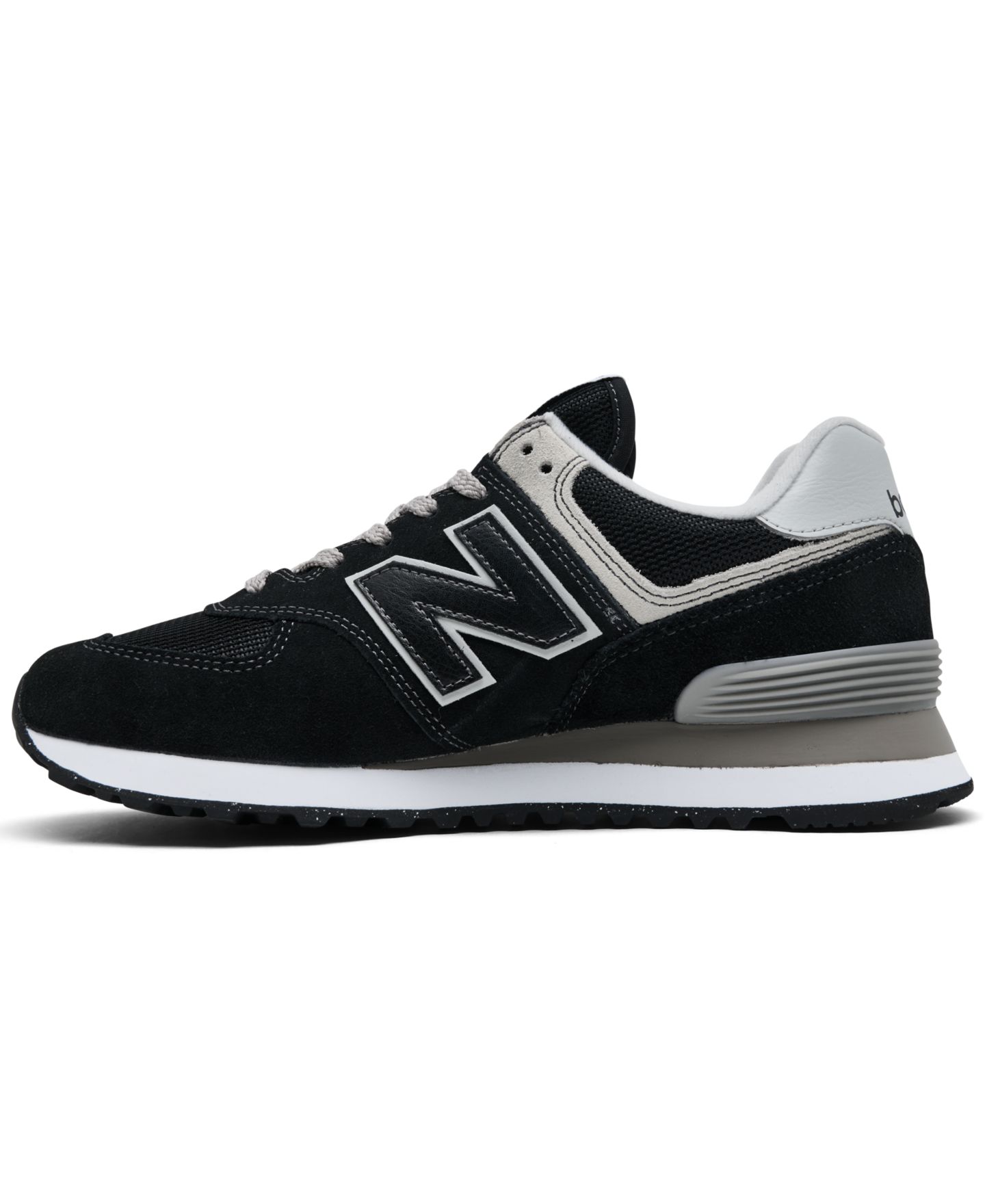 Женские кроссовки New Balance 574 Core Casual, цвет: Чёрный — фото 4