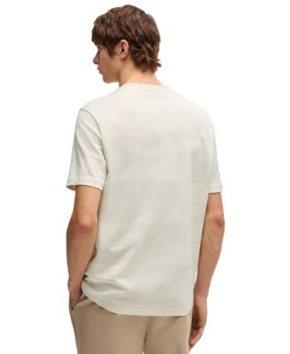 Men's Two-Tone Jacquard T-Shirt